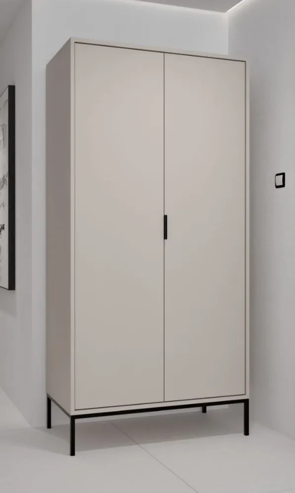 Szafa AUSTIN kaszmir/czarna elegancka pojemna I sklep meblowy MIRAT. styl GLAMOUR