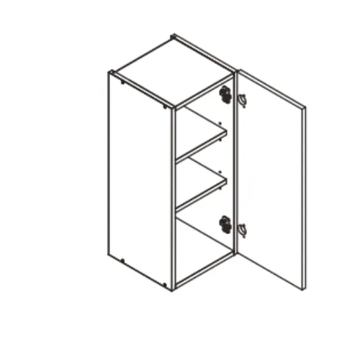 Szafka kuchenna wisząca 40 ADELE W40 P/L biała  I sklep meblowy MIRAT.