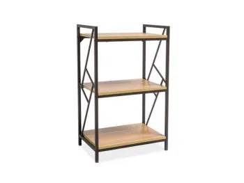 Regał TABLO R3 dąb/ciemny brąz