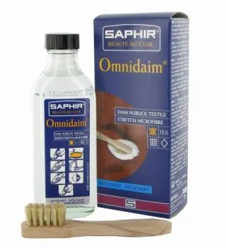 Odplamiacz do zamszu, nubuku, tkanin i materiałów TEX SAPHIR BDC Suede Nubuck Cleaner Omnidaim 100ml