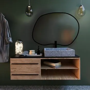 Lustro łazienkowe RUBINO II 60 z oświetleniem LED