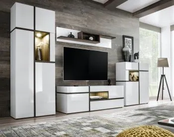 Meblościanka CROSS biała