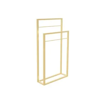 Wieszak na ręczniki FM-02 podwójny złoty