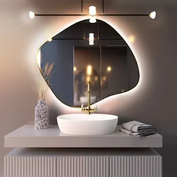 Lustro łazienkowe RUBINO III 80 z oświetleniem LED