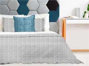 Narzuta żakardowa Greno Oslo 170x210 popielata