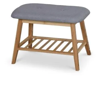 Stojak na buty ST-14 szary/naturalny