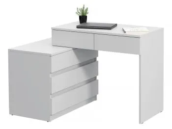 Biurko młodzieżowe KATTA biały mat