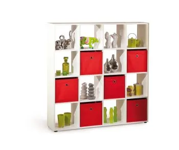 Regał CABOTO 16 biały