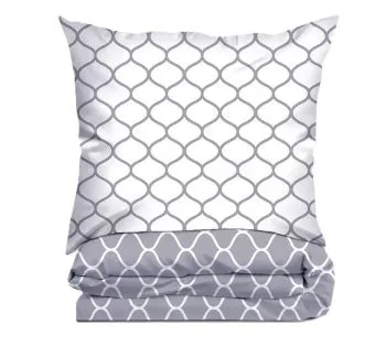 Pościel Bawełniana Greno Premium Decor 160x200 szara