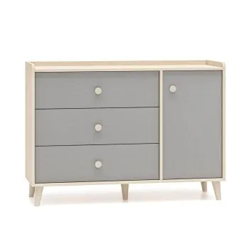 Komoda dziecięca MELLY 05 120 szara
