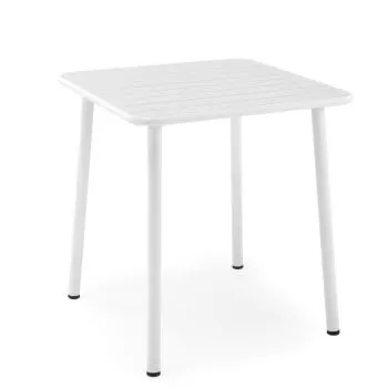 Stolik ogrodowy BOSCO 70x70 biały