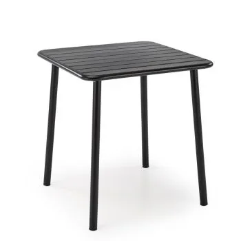 Stolik ogrodowy BOSCO 70x70 czarny