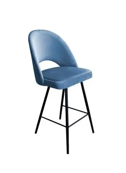 Hoker niski ISKAR VELVET ciemno niebieski