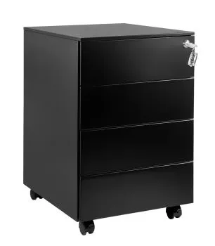 Kontenerek biurowy XD-040-4 czarny