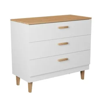Komoda DENVER 100 biała/hikora