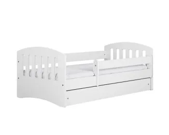 Łóżko dziecięce CLASSIC 1 160x80 białe