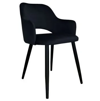 Krzesło NAPO VELVET czarne