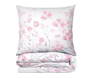 Pościel bawełniana Premium Bielbaw 220x200 Slay różowa