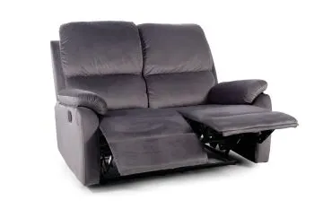 Sofa rozkładana SPENCER 2 VELVET szara