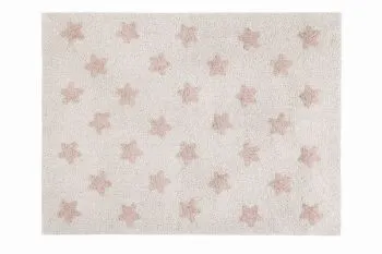 Dywan dziecięcy STARS NATURAL VINTAGE NUDE 120x160 beżowy