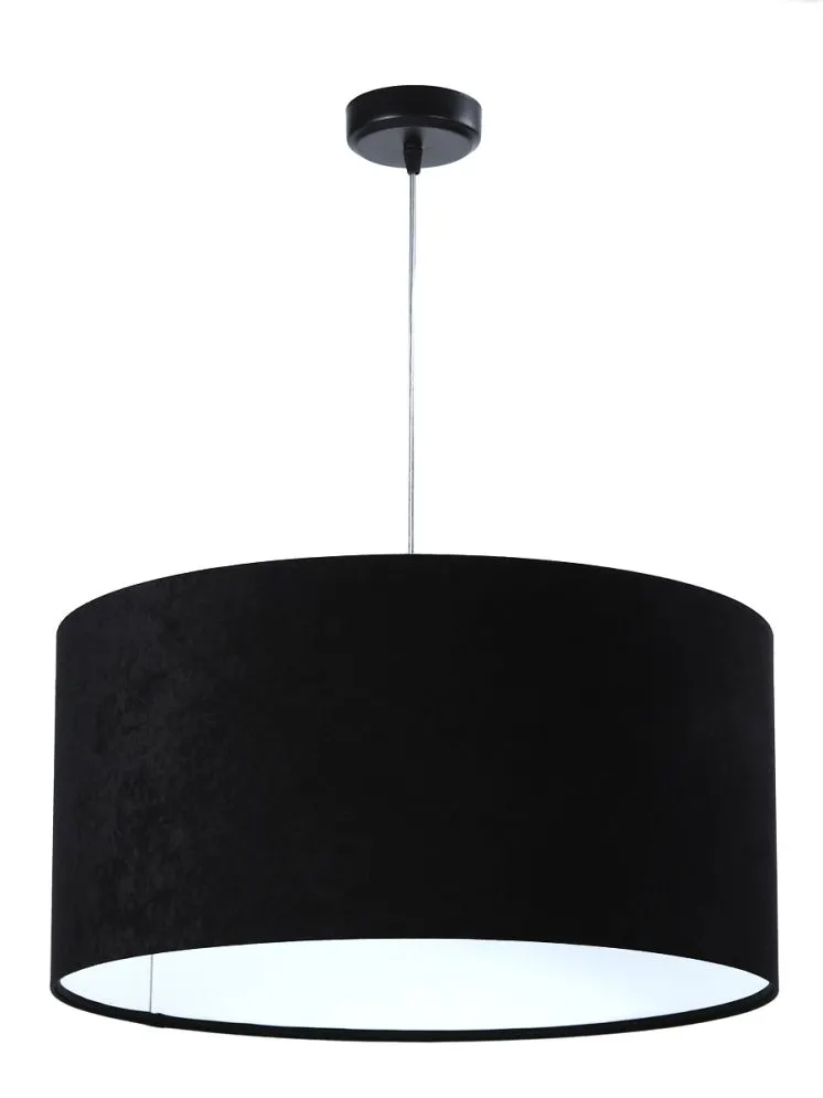Lampa wisząca HOME 50 czarna/biała minimalistyczna nad stół | MIRAT. w stylu  kolekcja