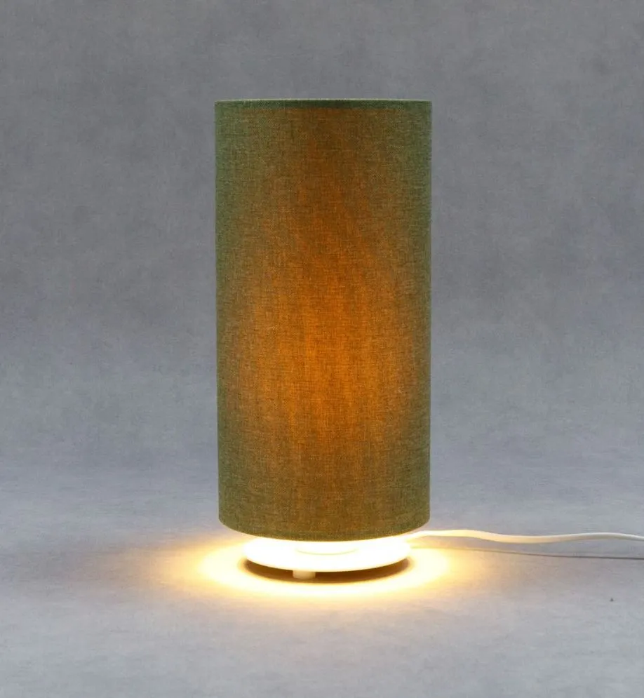 Lampa stołowa ERUTAN II zielona na stolik nocny I sklep meblowy MIRAT.
