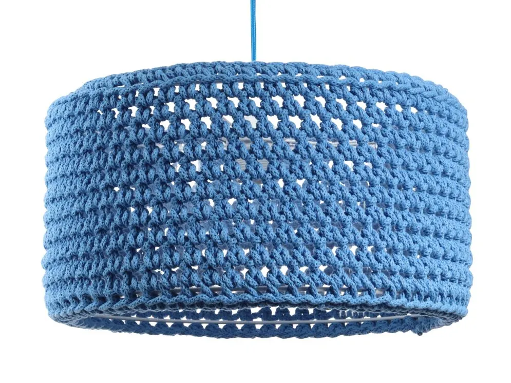 Lampa wisząca COTTON 40 niebieska do pokoju chłopca | MIRAT. w stylu  kolekcja