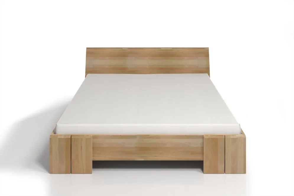 Łóżko VESTRE MAXI bukowe polskiej produkcji | MIRAT. w stylu SKANDYNAWSKI kolekcja VESTRE