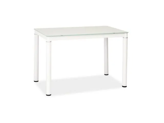 biały stół szklany do jadalni Galant