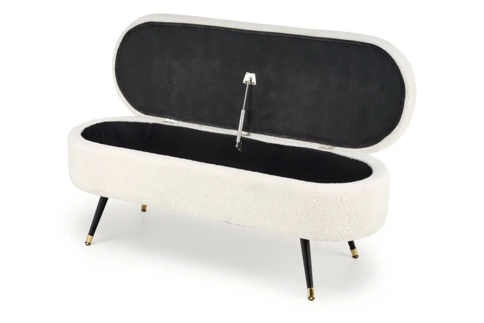 Ławka AVEIRO do sypialni z pojemnikiem I sklep meblowy MIRAT.