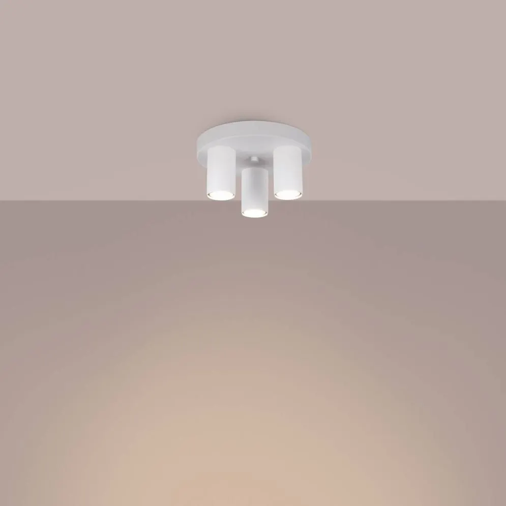 Plafon LAGOS 3P biały | sklep MIRAT kolekcja lagos