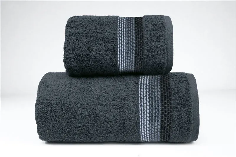 Ręcznik bawełniany Frotex Ombre 50x90 popielaty MIRAT.