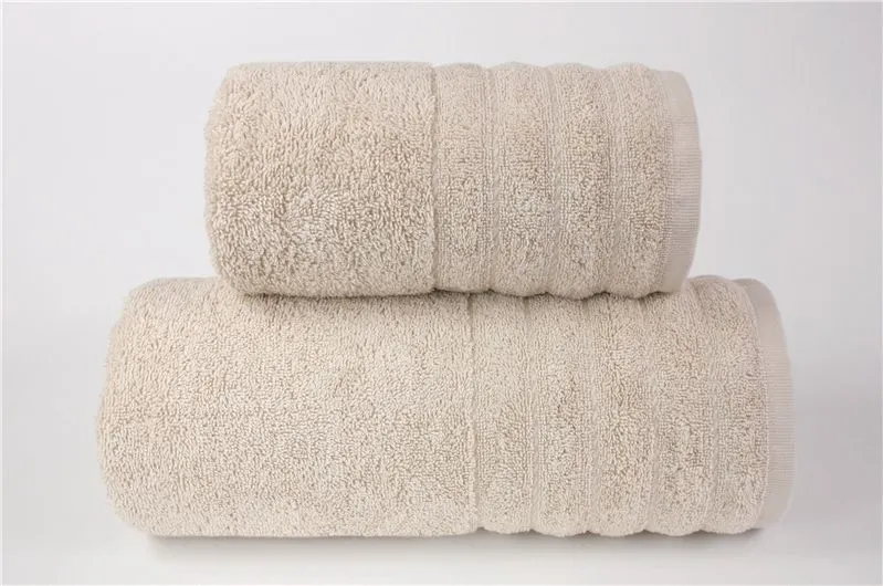 Ręcznik kąpielowy Greno Alexa 90x150 beżowy MIRAT.