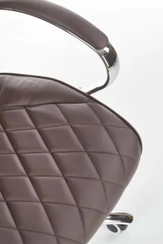 Fotel biurowy HILTON czekoladowy ekoskórzany | MIRAT. w stylu  kolekcja