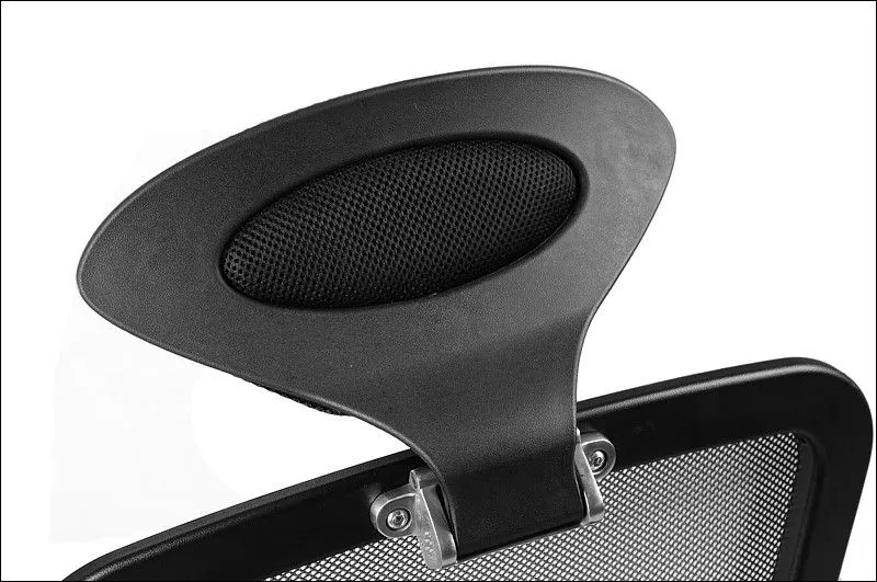 Fotel biurowy HG-0001H czarny ergonomiczny do biura | MIRAT.