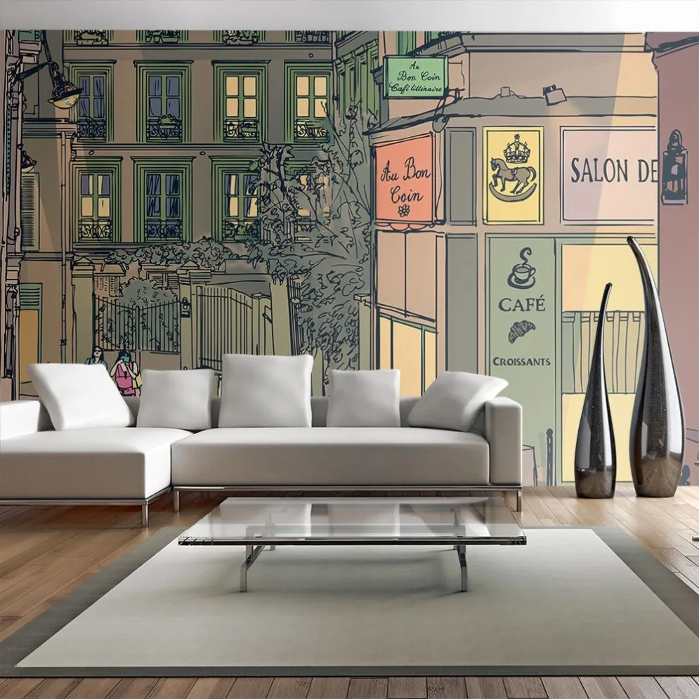 Fototapeta - Śniadanie w Paryżu-1