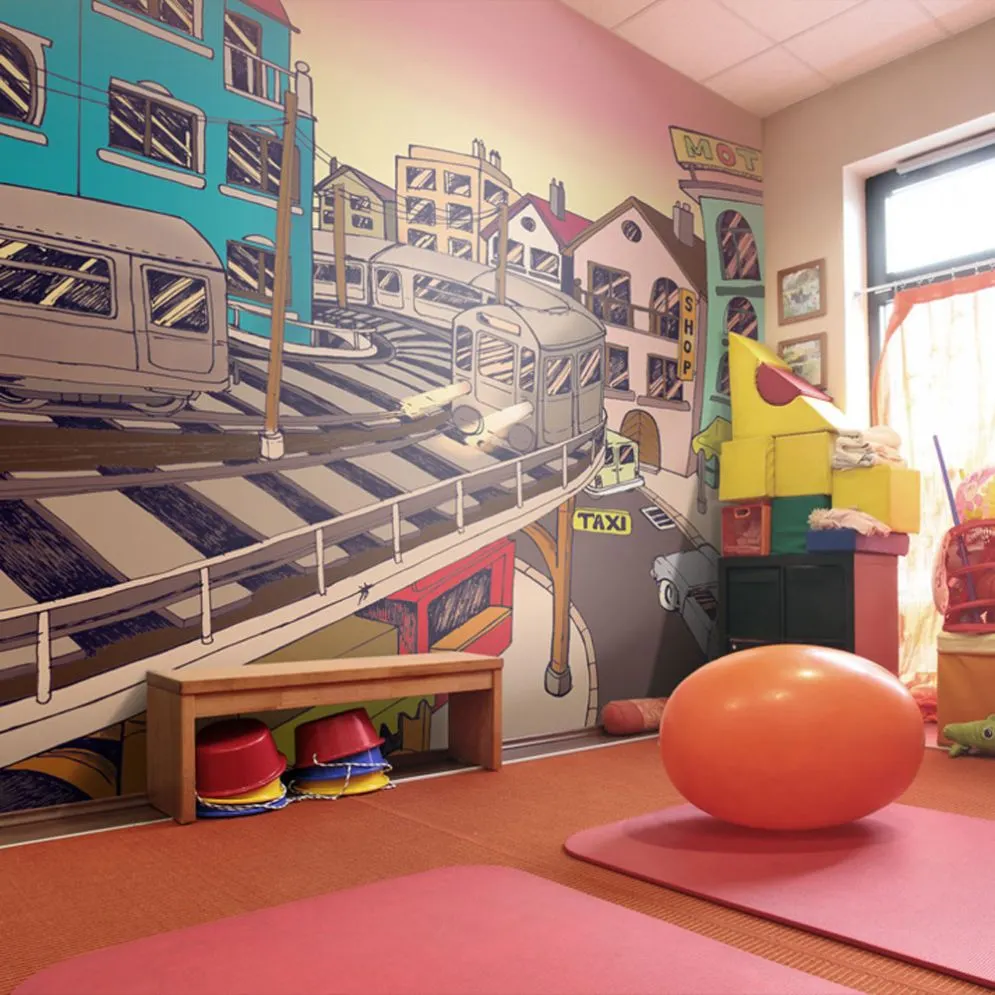 Fototapeta - Morning in a city-1