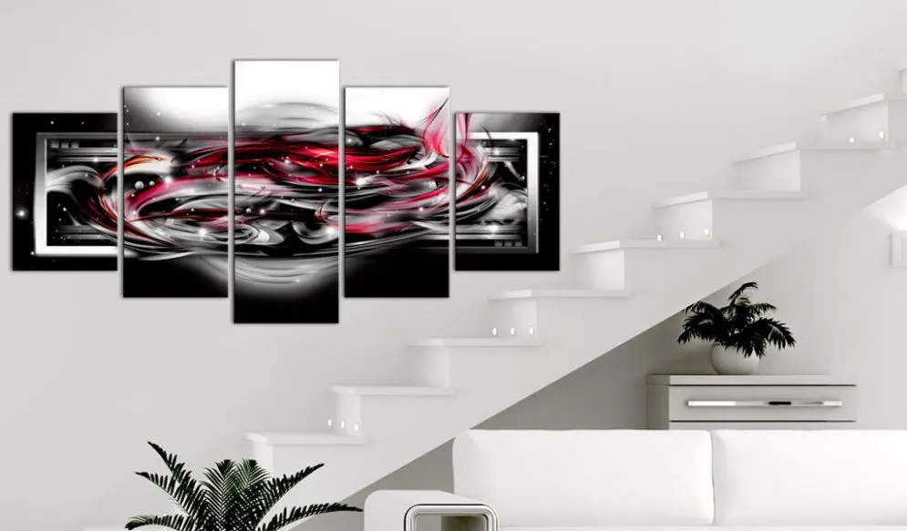 Obraz - Karminowa wstęga-2