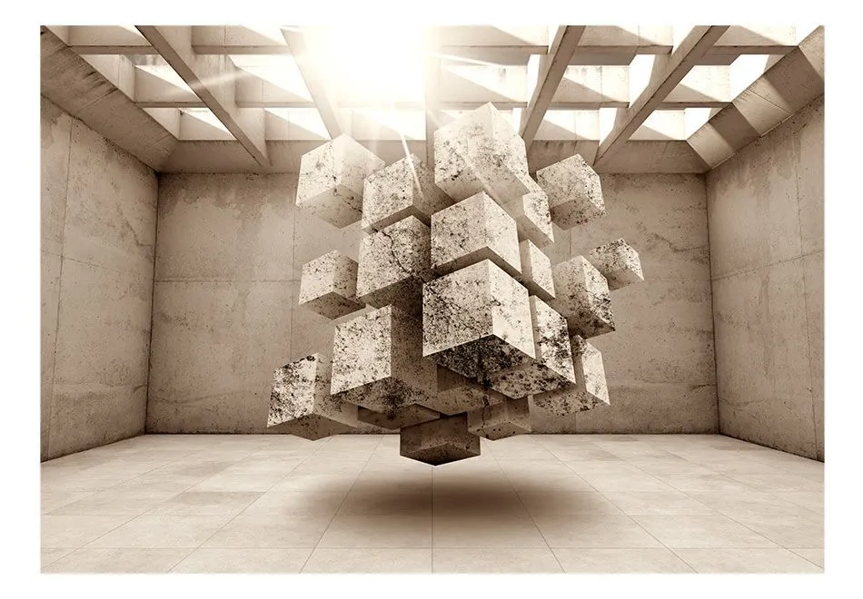 Fototapeta - Więzienie przestrzeni-2