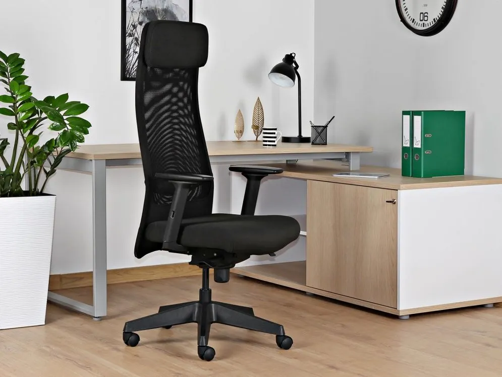 Fotel biurowy ARES MESH obrotowy z oparciem siatkowym | MIRAT.