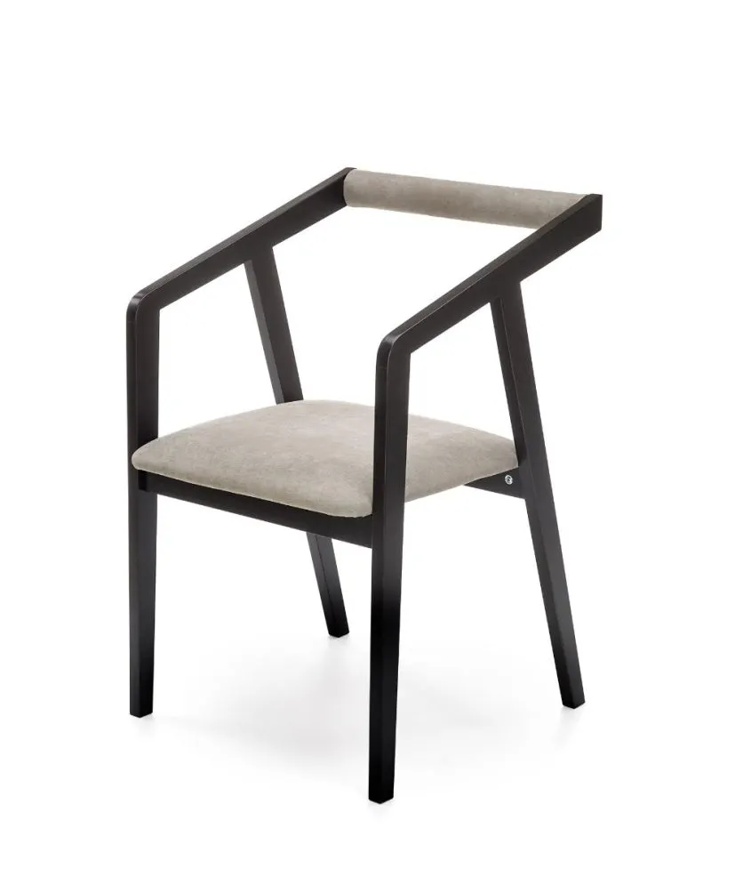 Krzesło AZUL VELVET czarne/szare w stylu loft | MIRAT. styl LOFT, VINTAGE