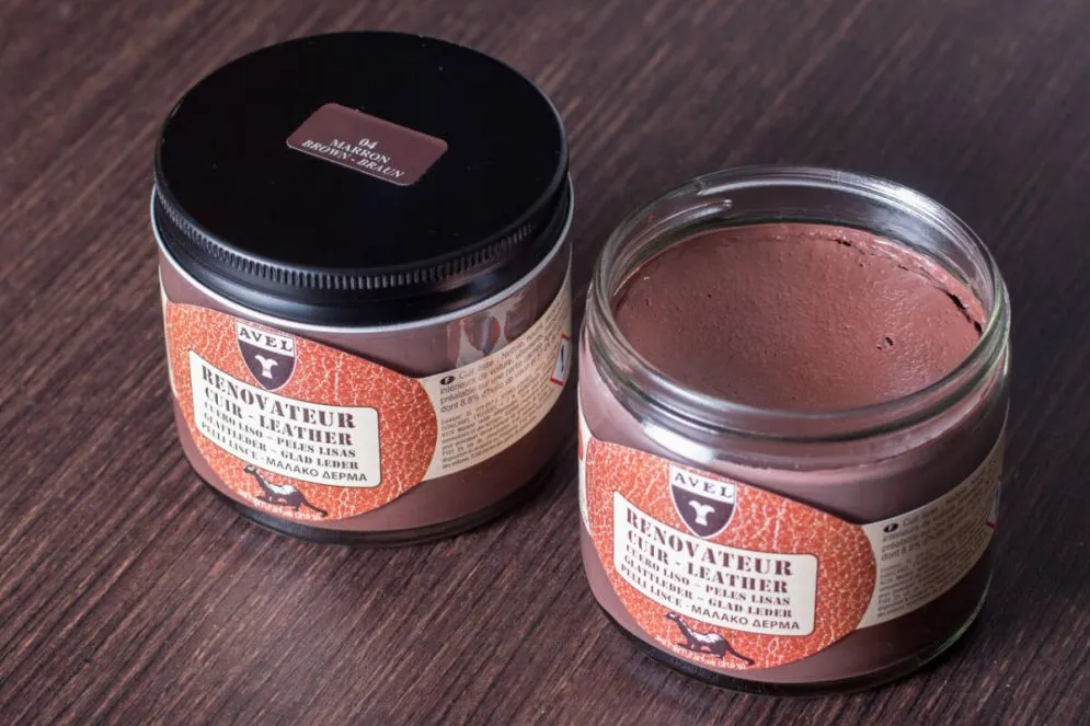 Krem koloryzujący do skóry AVEL LTHR Cream Renovator 250ml brązowy I sklep meblowy MIRAT.