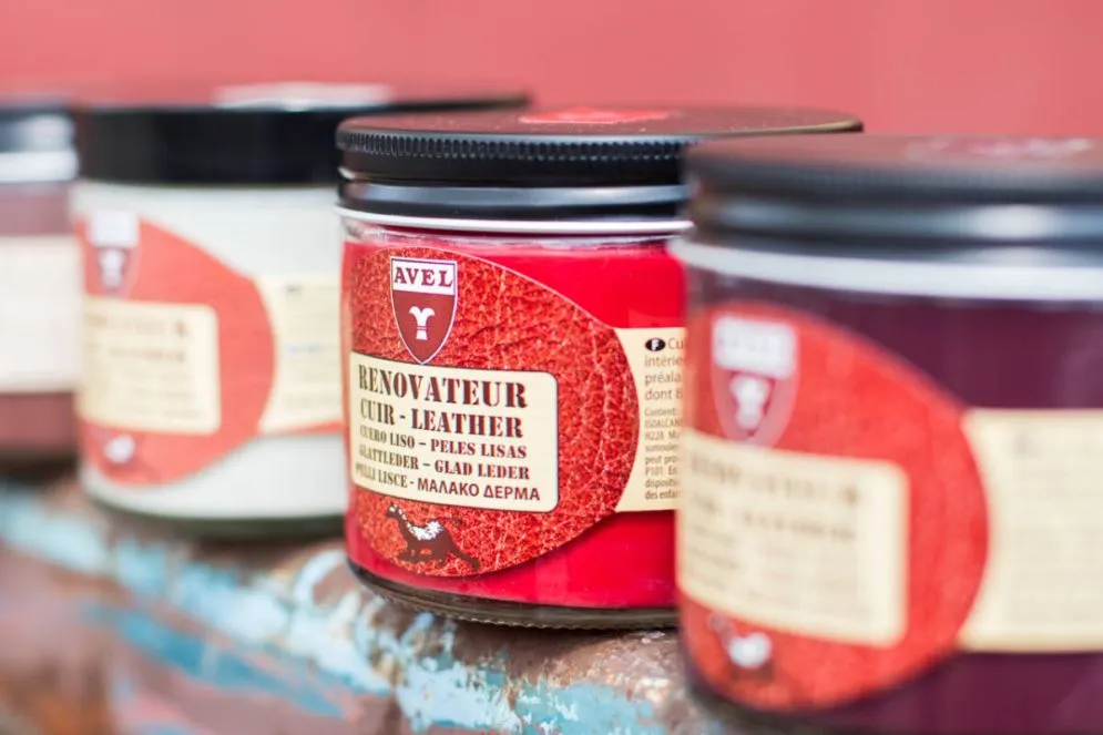 Krem koloryzujący do skóry AVEL LTHR Cream Renovator 250ml brązowy I sklep meblowy MIRAT.