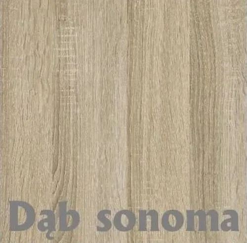 Łóżko piętrowe SANICA 180x80 białe/dąb sonoma I sklep meblowy MIRAT.