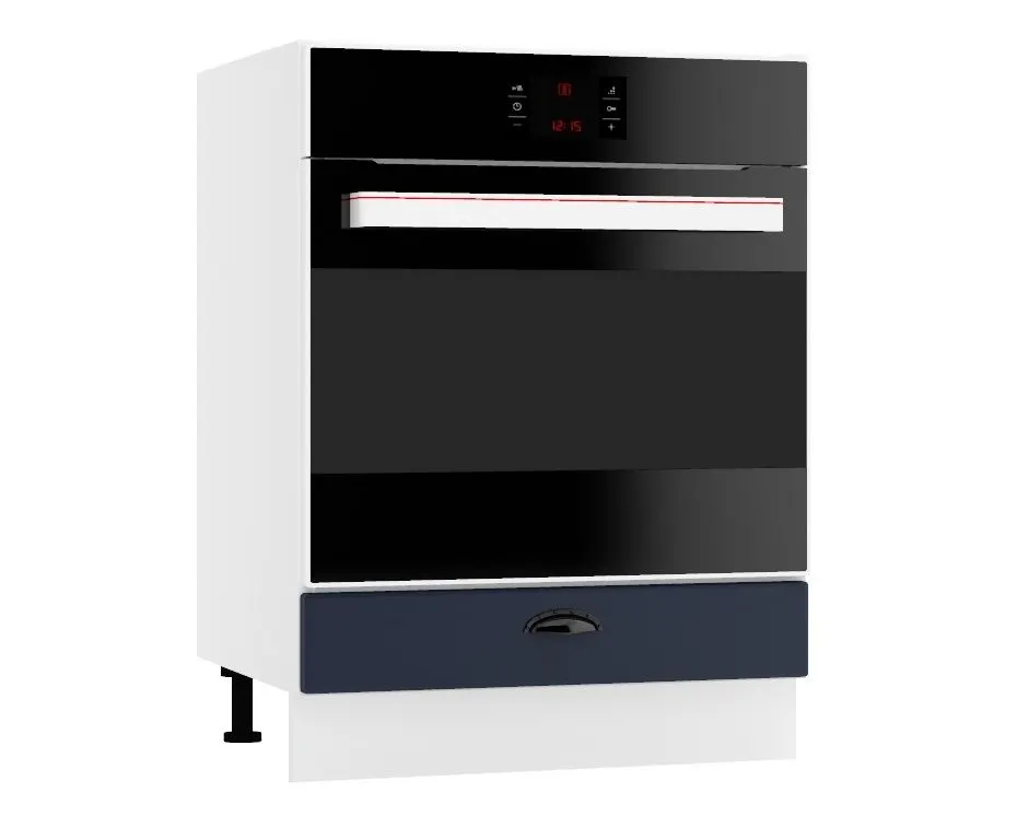 Szafka pod piekarnik 60 ADELE DK60 granatowa I sklep meblowy MIRAT.