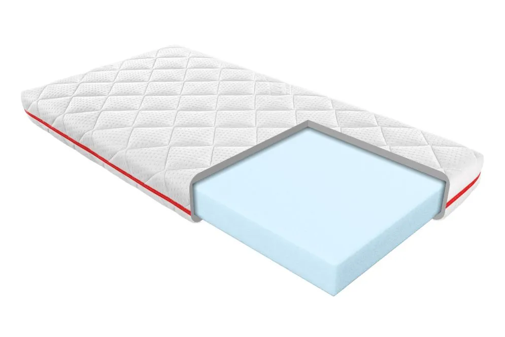 Łóżeczko dziecięce KOMPAKT 3W1 120x80 bukowe z komodą i szufladą I sklep meblowy MIRAT. styl SKANDYNAWSKI