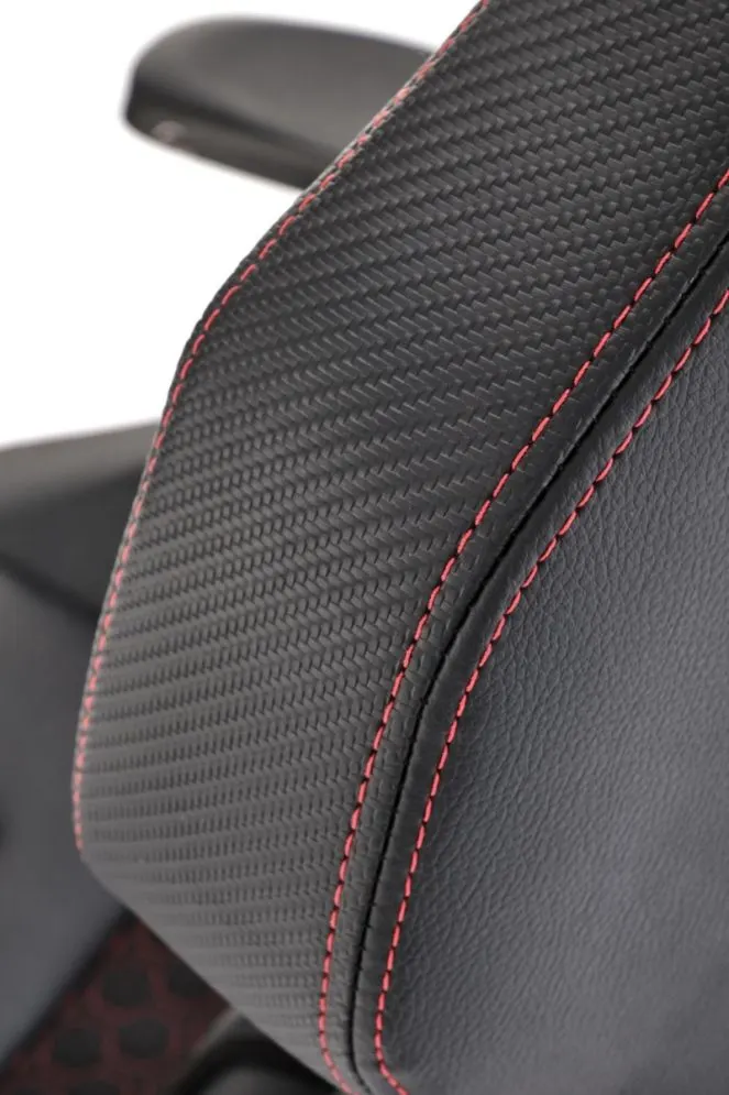 Fotel gamingowy BALDUR czarny z regulowanymi podłokietnikami I sklep meblowy MIRAT.