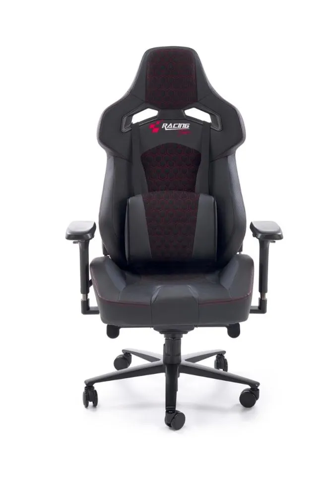 Fotel gamingowy BALDUR czarny z regulowanymi podłokietnikami I sklep meblowy MIRAT.