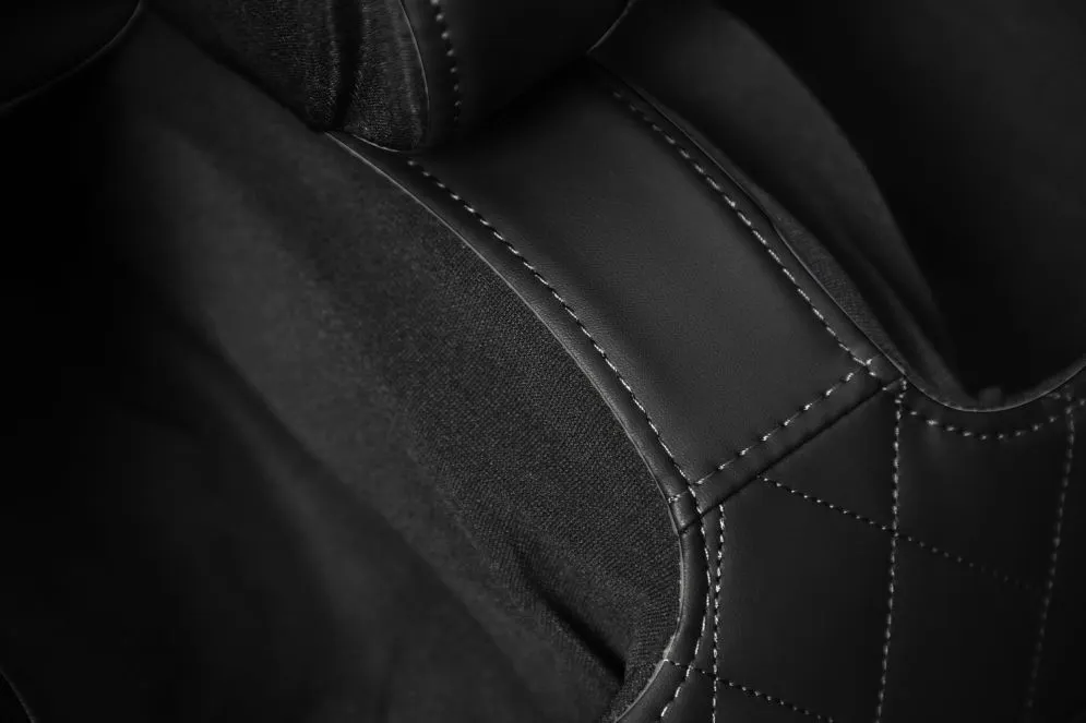 Fotel rozkładany SOLARIA czarny z funkcją masażu ekoskóra I sklep meblowy MIRAT.