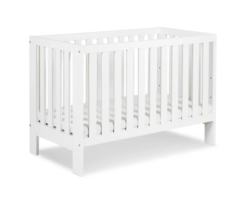 Łóżeczko dziecięce AMELIA II 120x60 białe I sklep meblowy MIRAT. styl SKANDYNAWSKI kolekcja AMELIA